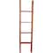 Ekena Millwork 15"W x 60"H x 3 1/2"D Vintage Farmhouse 4 Rung Ladder, Barnwood Decor Collection, Salvage Red DECR015X060X04LDRRD - alternate 3